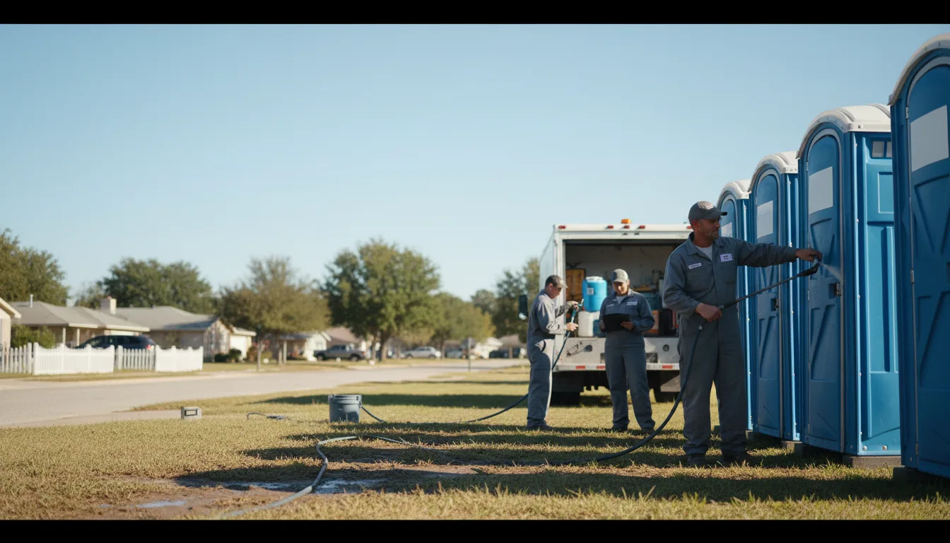 Long-Term Portable Toilet Rental in Freeman Spur, IL near me